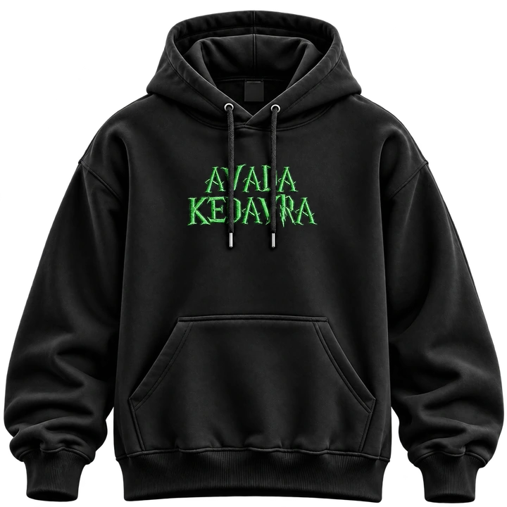 DARK SPELL HOODIE — black — Front