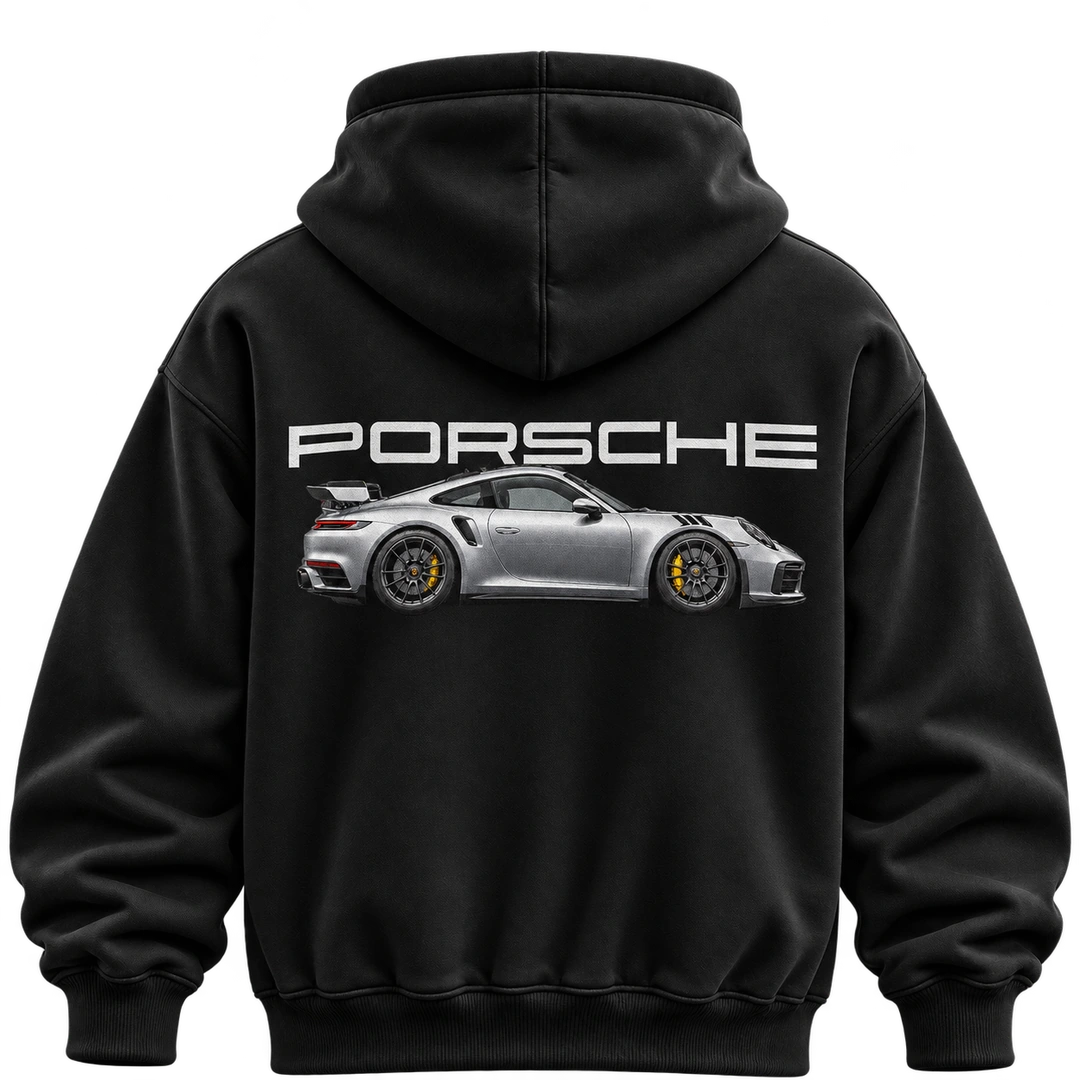 911 MOTION HOODIE — Black / Back