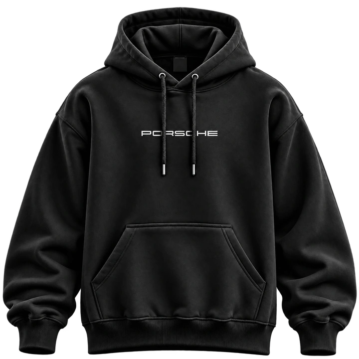 911 MOTION HOODIE — أسود — الأمام