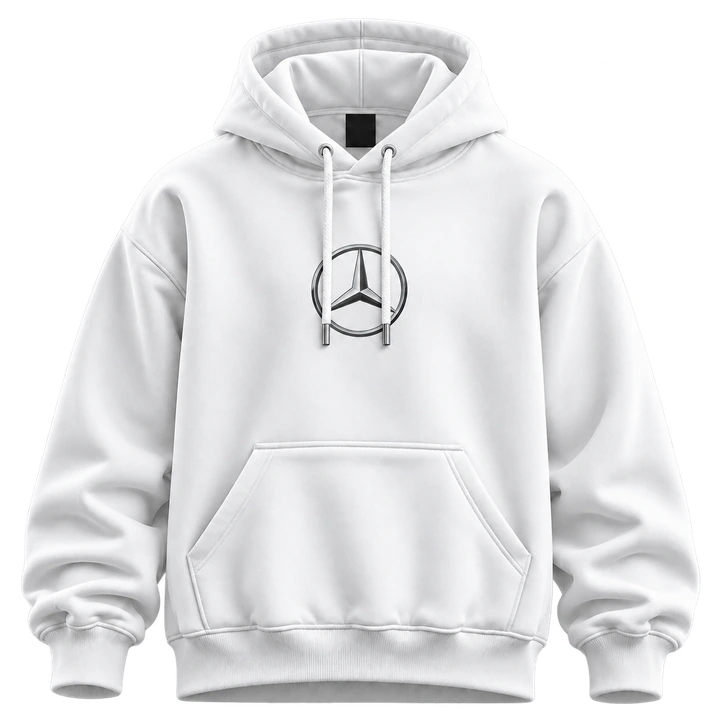 G-CLASS HOODIE — white — Front